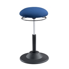 Modern Ergonomic Wobble Stool: Adjustable Sit-Stand Perch Office Roller
