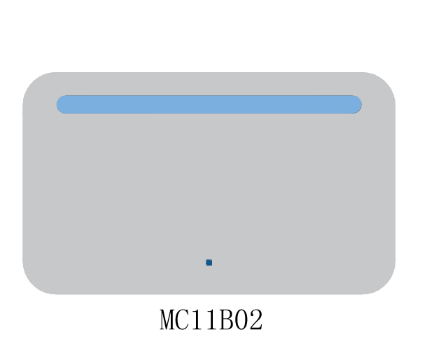 مرآة حمام LED سلسلة MC11 AMC11B02