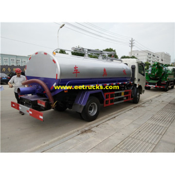 6 Ton 7200L Septic Tanker Trucks