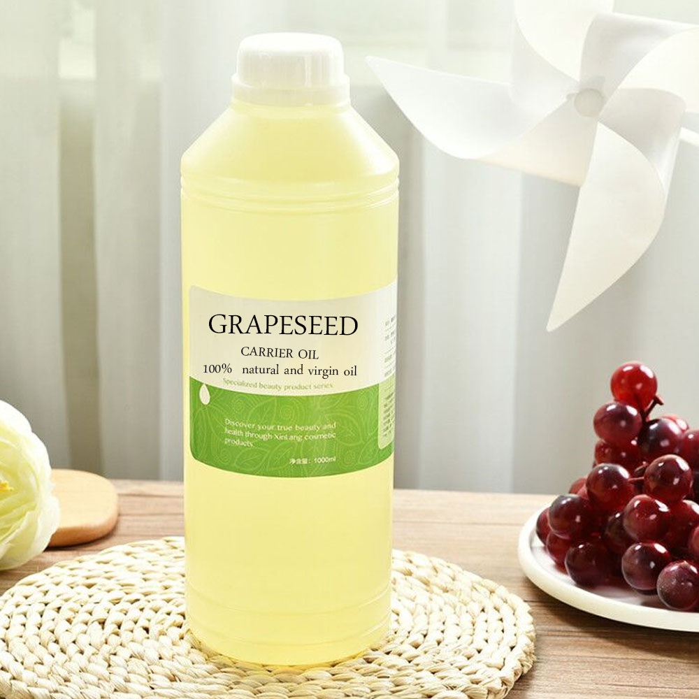 Factory directly wholesale natural grapeseed oil for skin