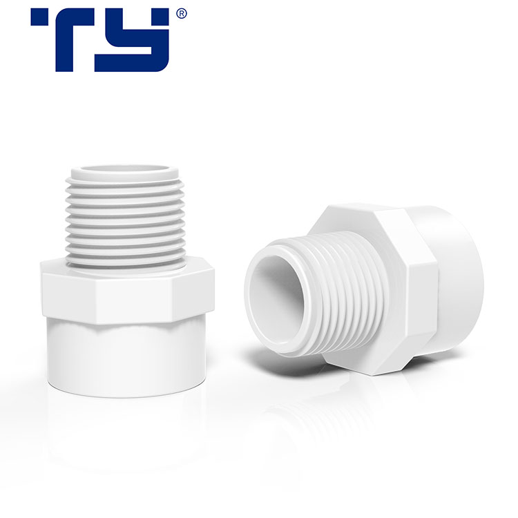 Plastic Pipe Fitting Thread Male Adapter