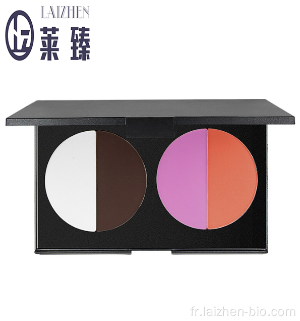 maquillage Palette de fard à joues multicolore