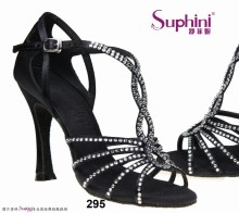 Crystal dance shoes salsa latin DANCE SHOES