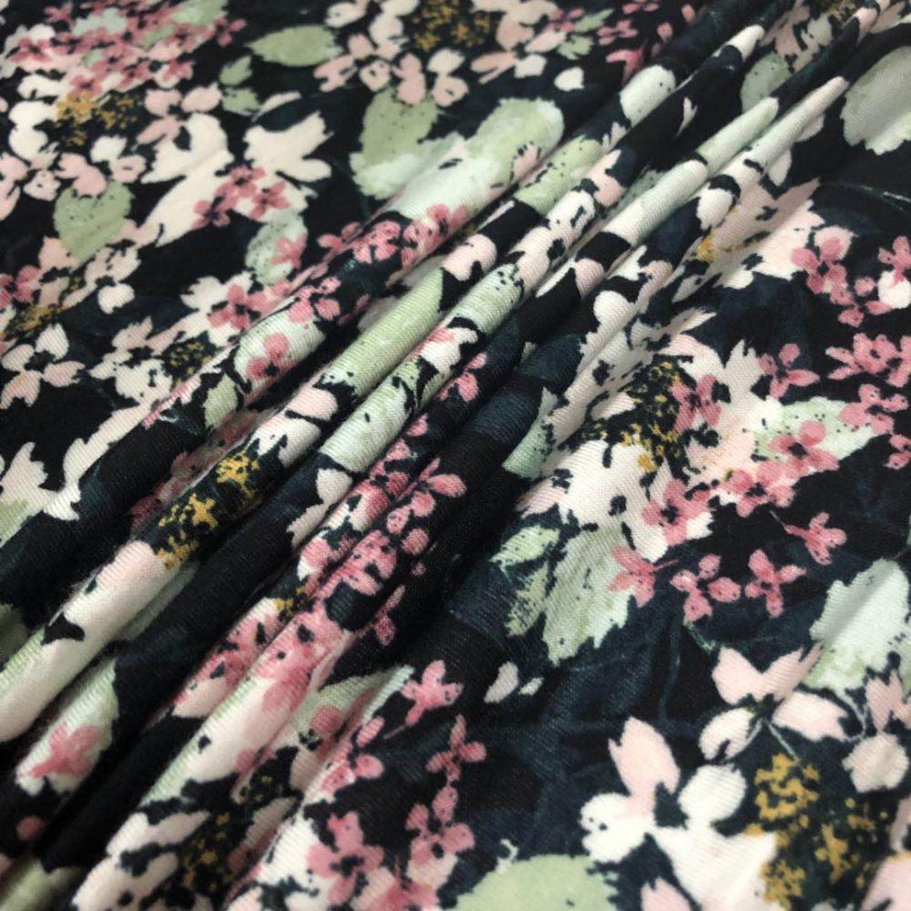 Multi Flower Printed Fabric