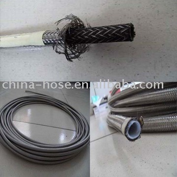 PTFE hose,Teflon hose, SS304 braided hose