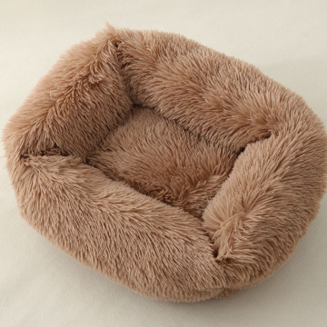 Long velvet square pet nest