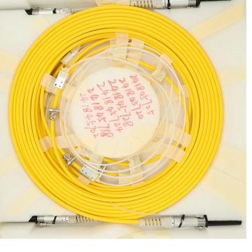 Laser fiber optic cables