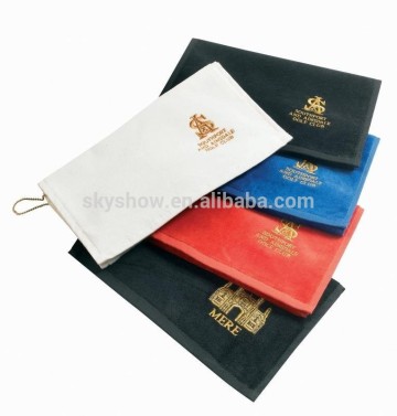 Customized Microfiber Golf Towel With Metal Clip