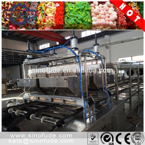 CLM 150 automatic Jelly candy making machine/pectin candy forming machine/gummy candy production line