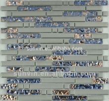 China cheap price backsplash silver mosaic tiles sheets
