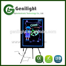 Ovation Electronic Flashing Illuminated Erasable Neon LED Restaurant Menu Writing Board