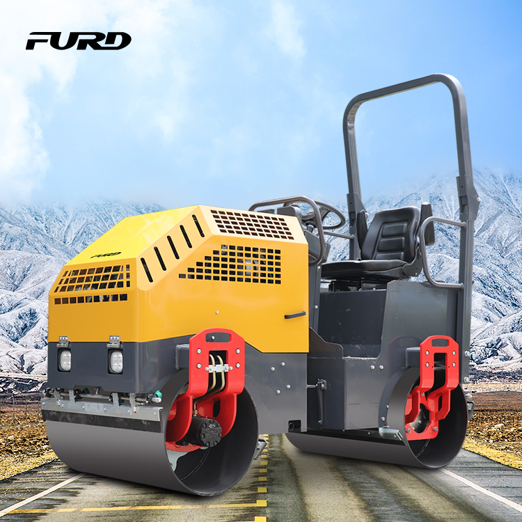 Hot sale 1.8 ton Double Drum Road Roller With Reasonable Price