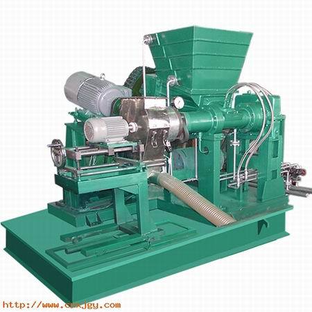 Twin screw auto feeding extruder