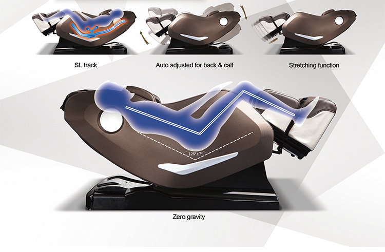 Scalp Massage Recliner Zero Gravity Massage Chair