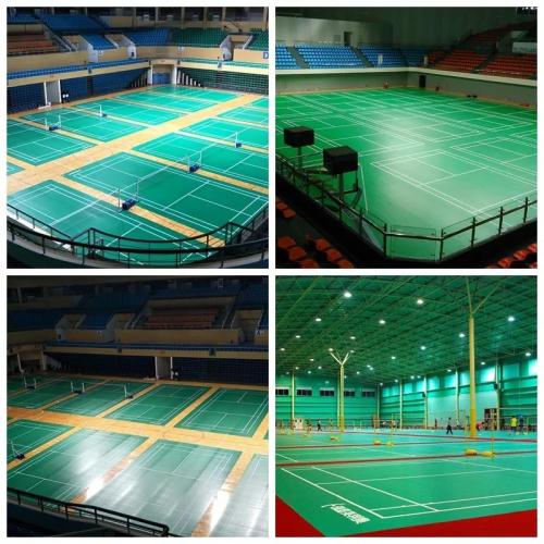 Piso de vinil de Badminton Enlio BWF para campeonato