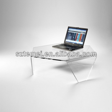 Transparent acrylic nest table