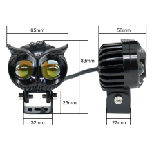 Owl Theme LED Auxiliary Motorcycle Lighting System