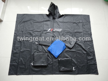 pvc rain poncho