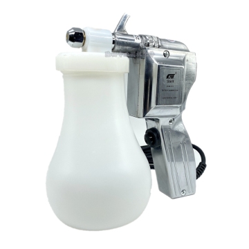 Circular machine cloth degreasing spray gun