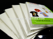 Factory price a3 plastisol heat transfer paper