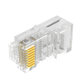 Sieć Modułowa wtyczka 8P8C Złącza Cat5E Cat6 RJ45