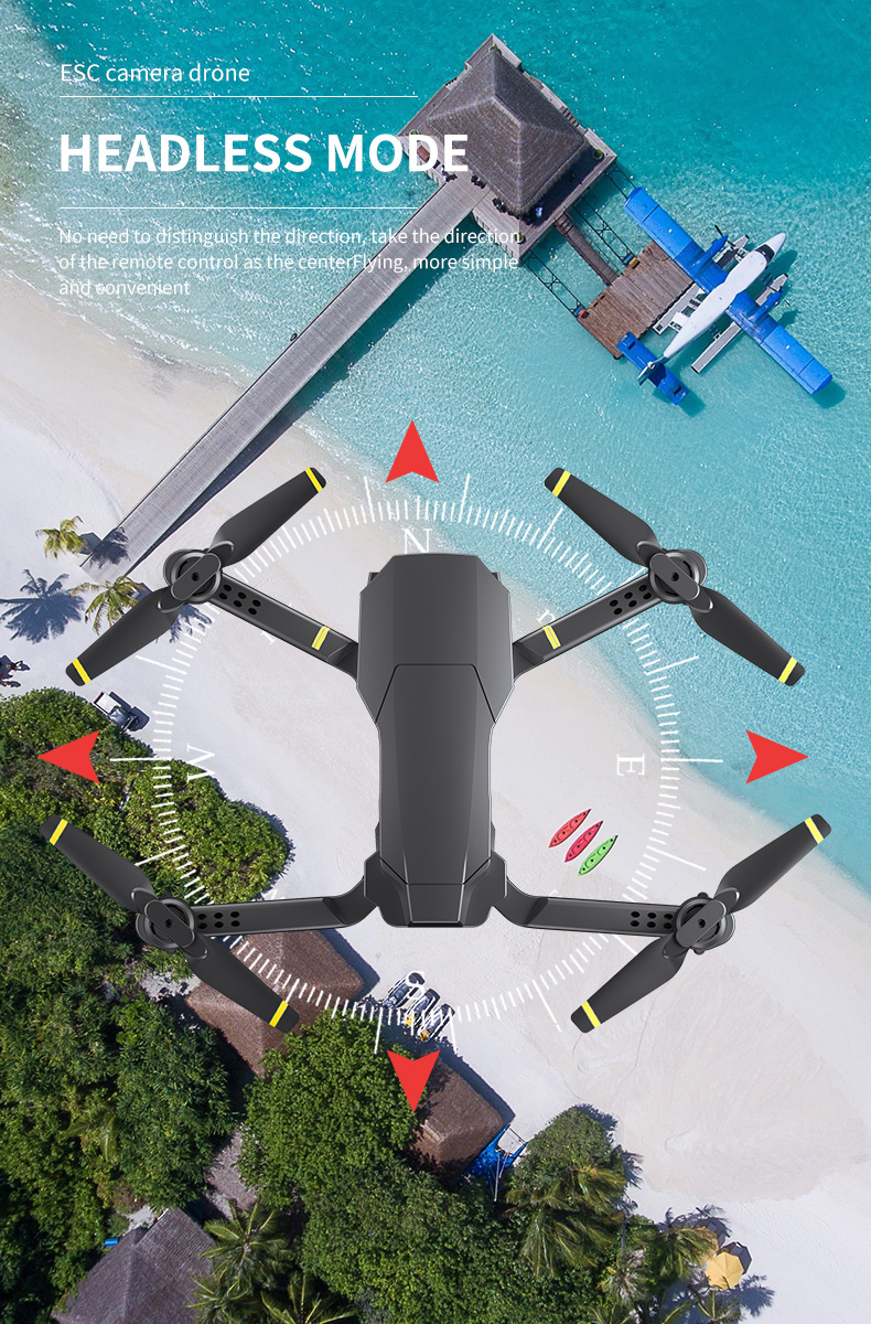 GD89 PRO HD Camera 1080P Live Video Drone RC Helicopter FPV Quadcopter Drone VS Drone E58 E520