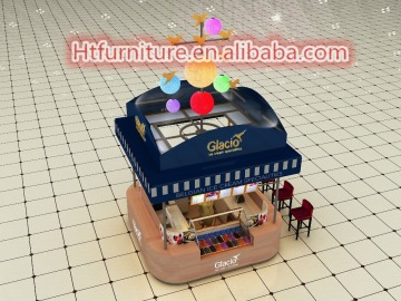 Discount price Mall marble Milk tea kiosk company