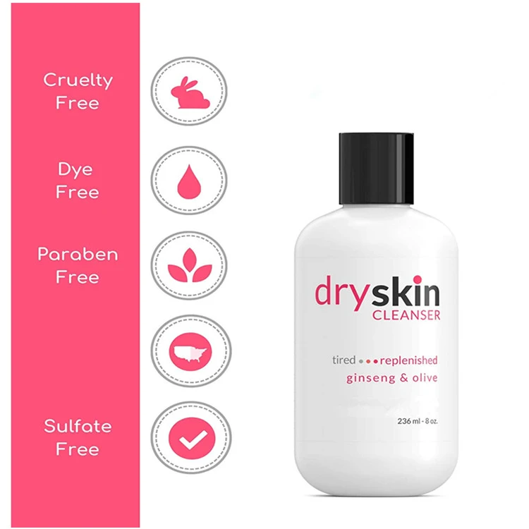 Natural Outcome Dry Skin Anti Aging Hydrating Face Wash Cleanser