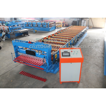 corrugated iron roofing sheet roll forming machine