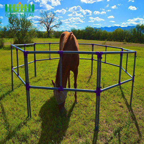 Durable Security PVC 3 Rails Horse Fence / Pagar Ternak