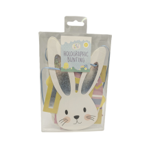 Easter holographic bunting