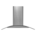 Cappa da cucina curva da 60 cm in acciaio inossidabile