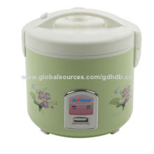 Full body electric rice cooker with detachable power cord and keeps warm efficiently/energy-saving