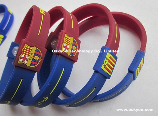 Power Ion Balance Silicone Sport Wristband Bracelets (P5500)