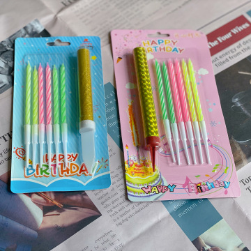 Quality Assurance Unique Fire Spin Sparkler Candles Birthday