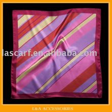 polyester satin scarf