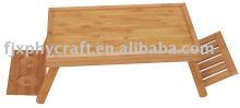 folding bamboo laptop table for bed