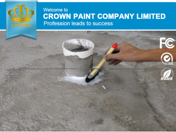 Crown Paint 2 component polyurethane polyurea epoxy waterproof finish paint