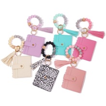 Multi-Functional Silicone Beaded Wristlet Keychains and Accessories
