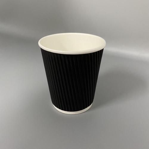 Wave Ripple Paper Cups 10oz