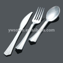 plastic silver spoon/fork/knife