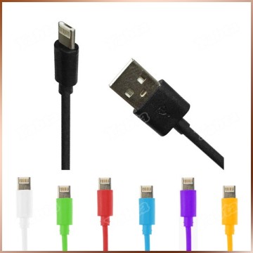 All TPE material dual side USB cable for apple and android mobile phone