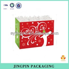 christmas pattern storage box manufacturer with 4c printing