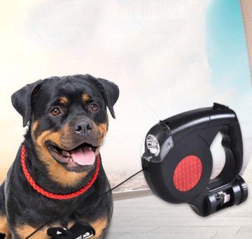 Auto Led Retractable Large Dog Leash