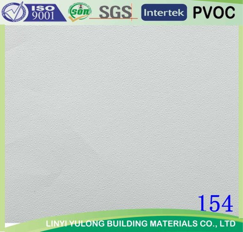 Gypsum Ceiling Tile with PVC