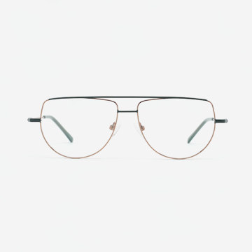 Polygon Aviator Metal Women's Optical Frames