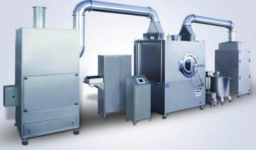 Automatic sugar coating machines