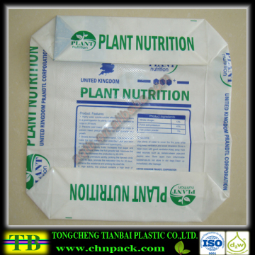 Printed pe plastic Valve bag for packing,PE valve Packing Bag