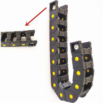 High strength wire cable chain bridge type engineering plastic/ drag chain