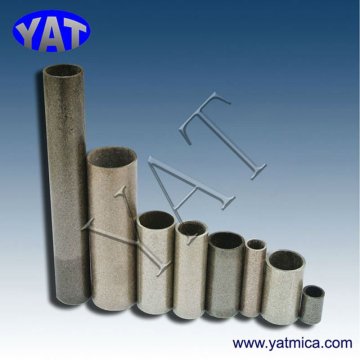 Insulating mica heat resistant pipe insulation